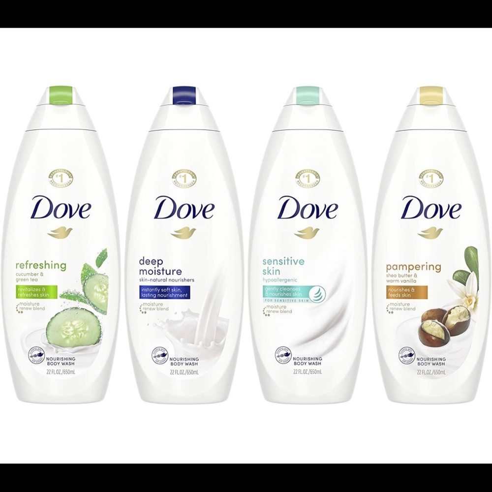 DOVE BODY WASH BUNDLE (4)